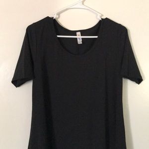 Lularoe Black small perfect tee NWOT